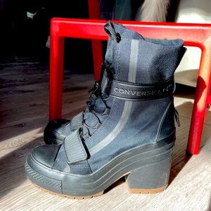 Converse Chuck Taylor® All Star® GR82 Lace-Up Boot in Black/Black/Gum